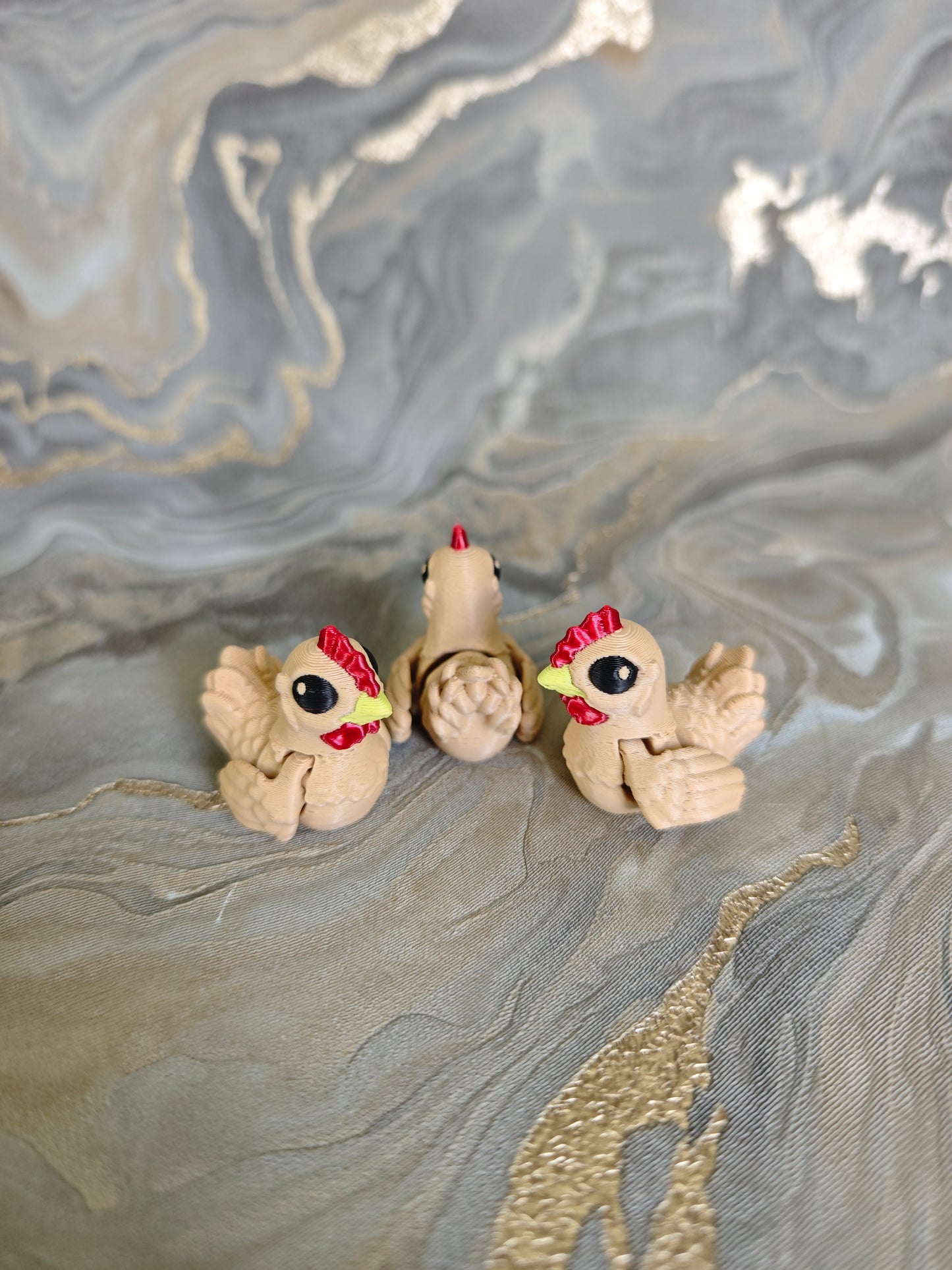 Hennen Daisy & Peanut