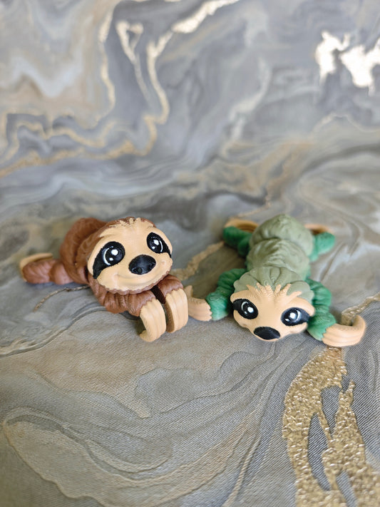 Faultiere Fynn und Bruno