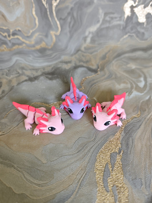 Axolotl Kira & Lyra