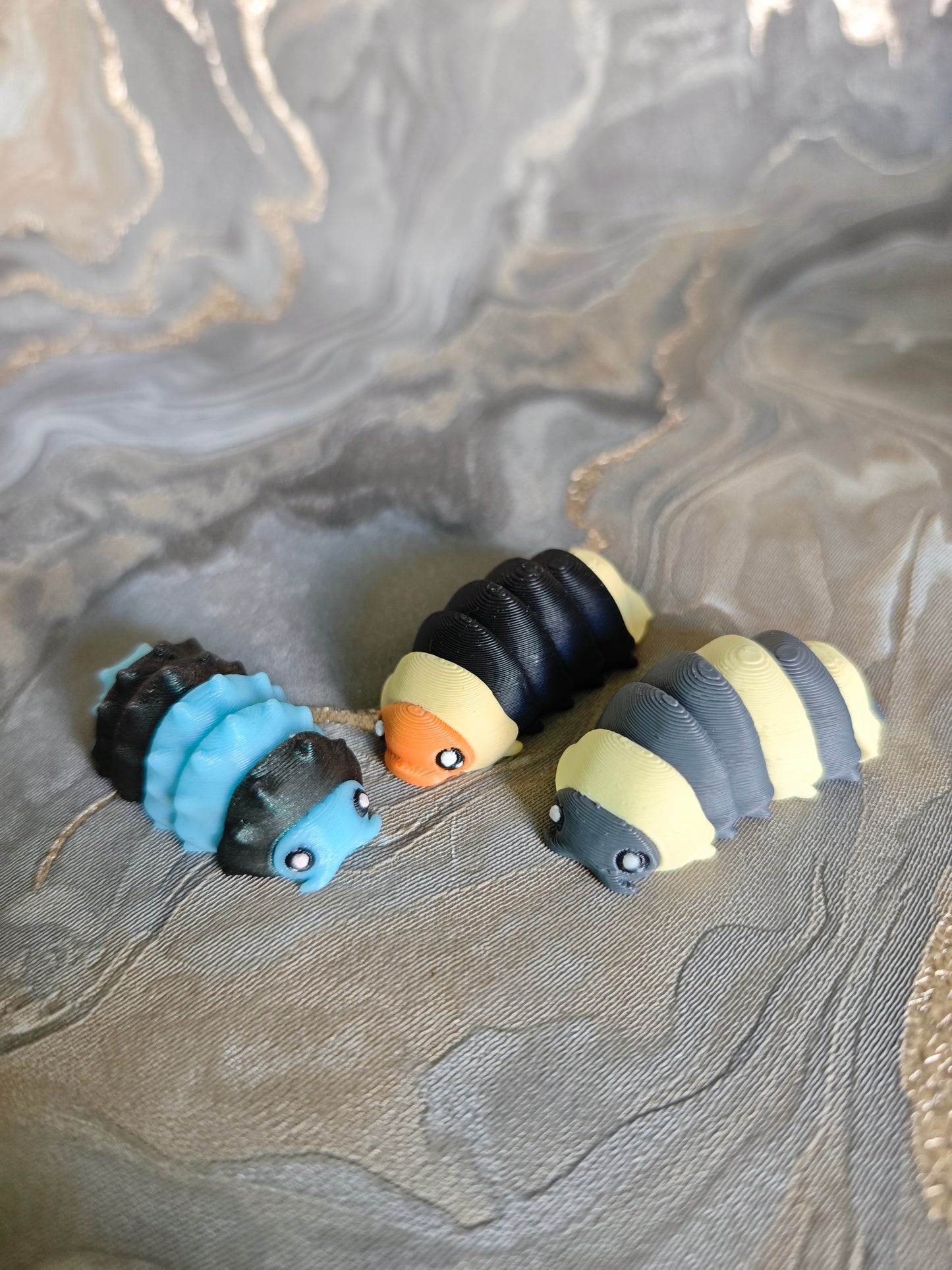 Asseln Ducky, Panda & Spikey