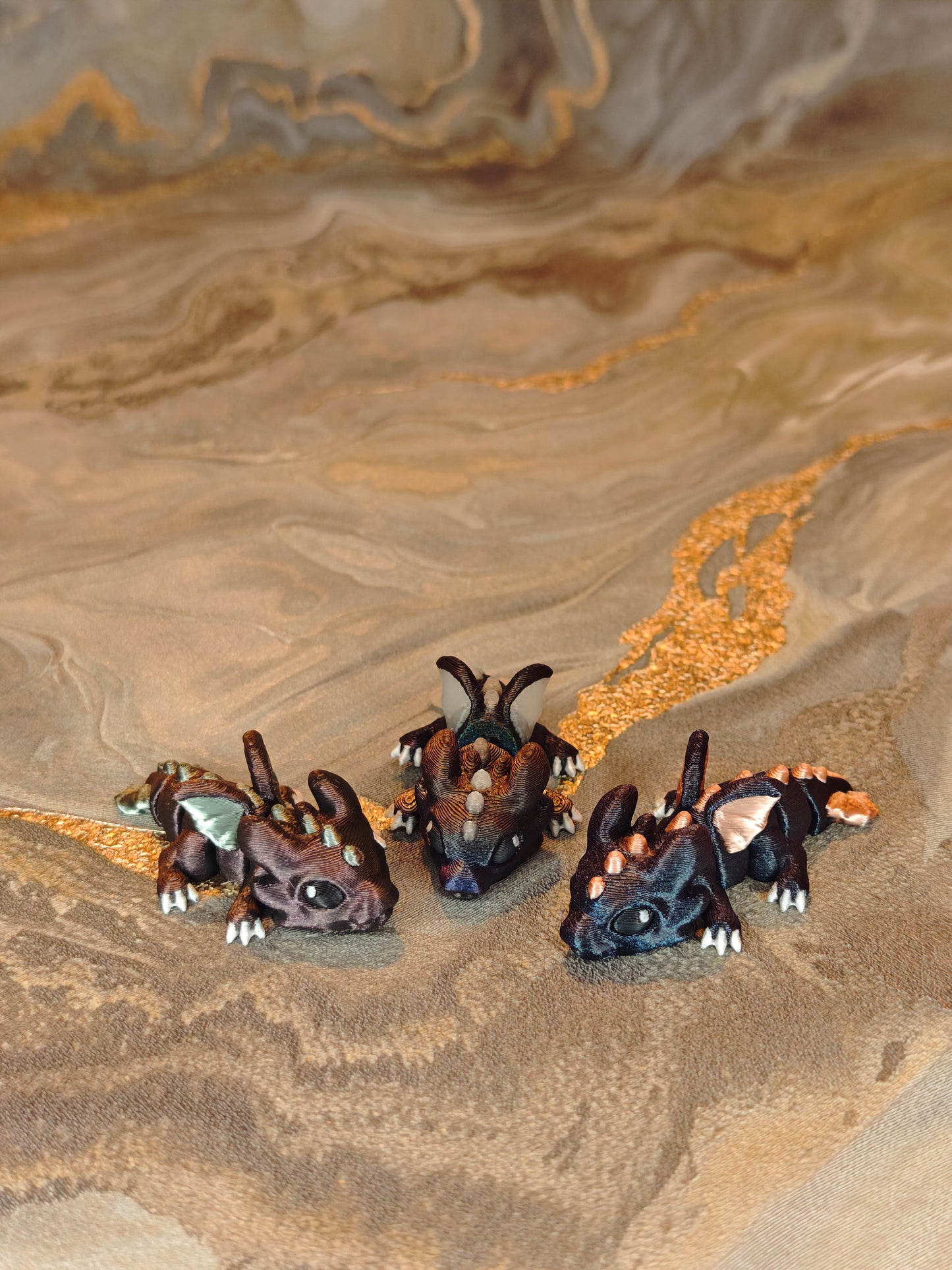 Drachen Rosalie, Fern & Lumi