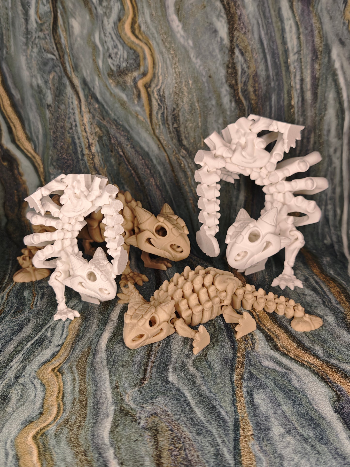 Ankylosaurus Skelett