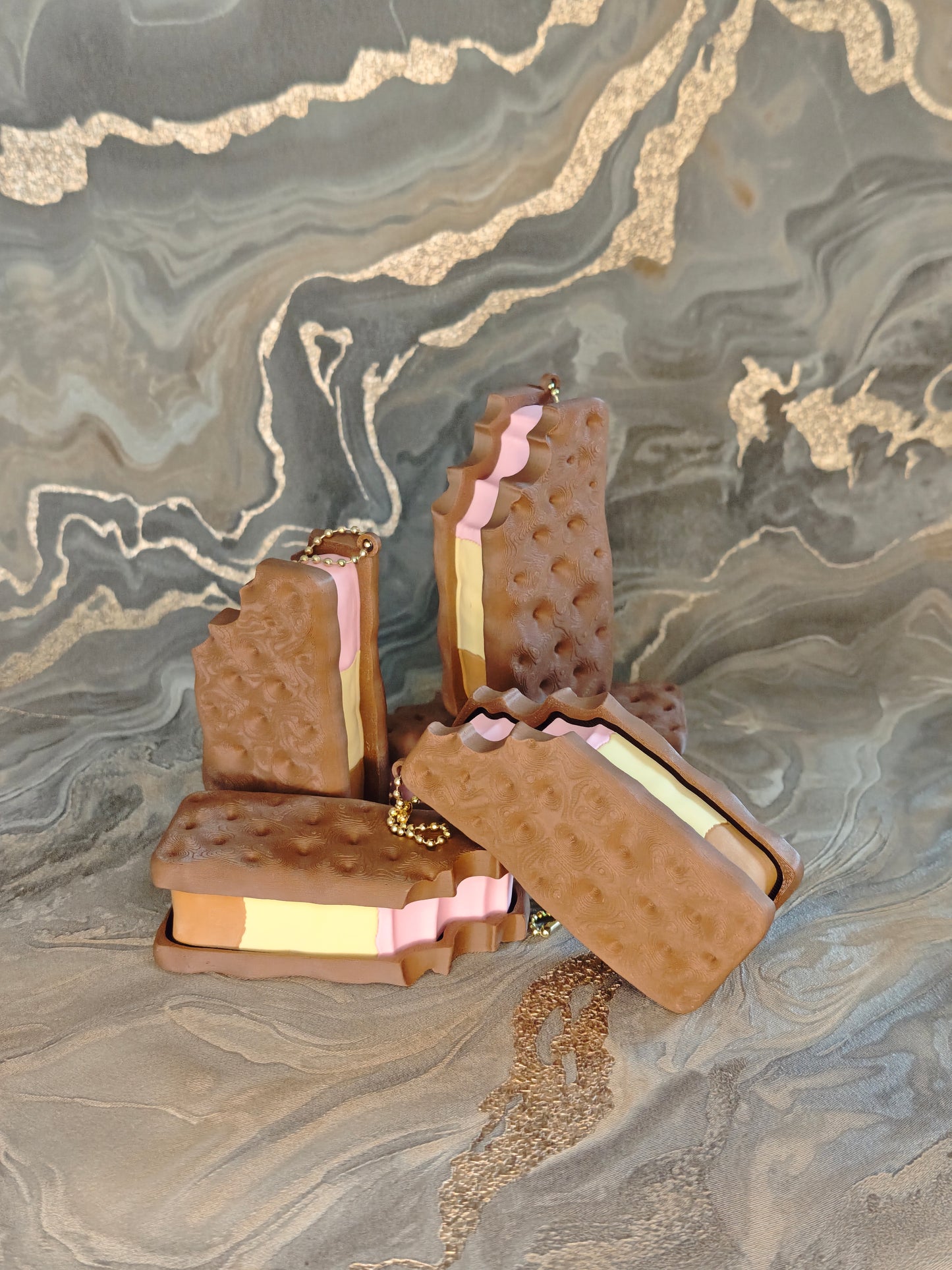 Clicker Eiscreme-Schnitte
